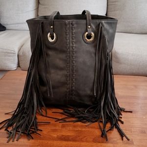 Black/iridescent Mossimo Tote
